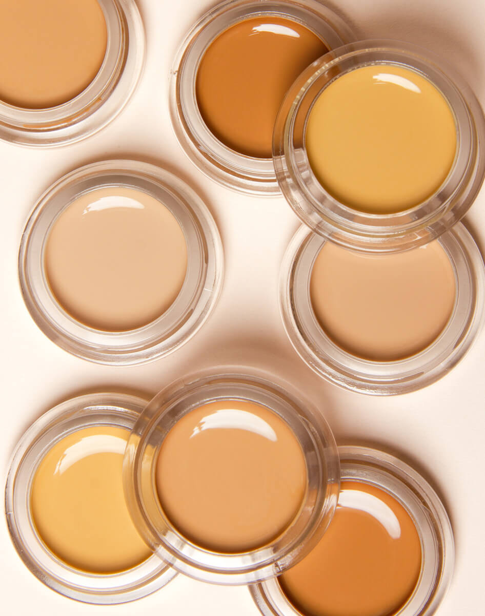 Wonder Foundation Muster Set + Make Up Pinsel