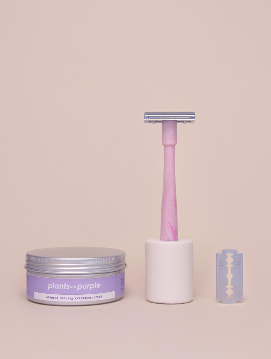Perfect Razor Set Cotton Candy: unscented