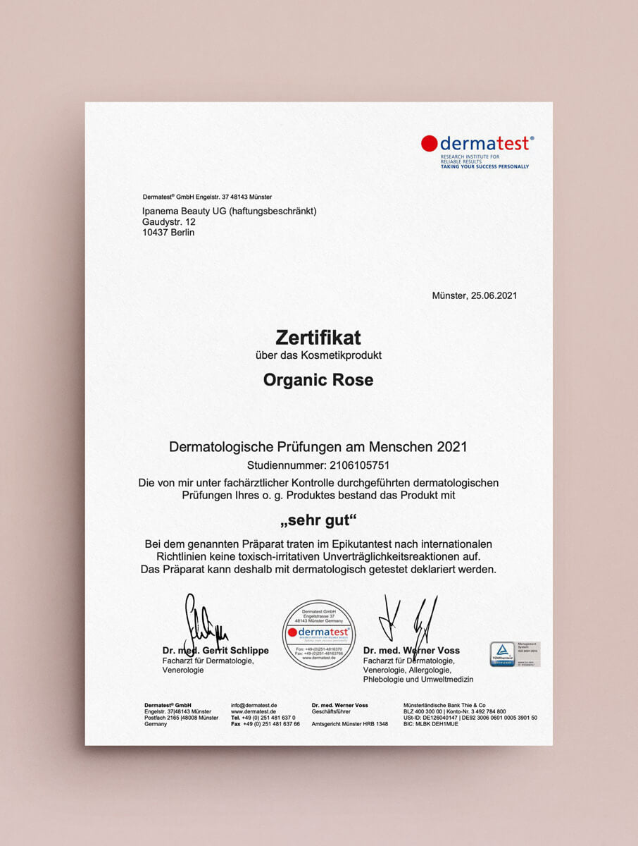 Organic Rose Mini ID