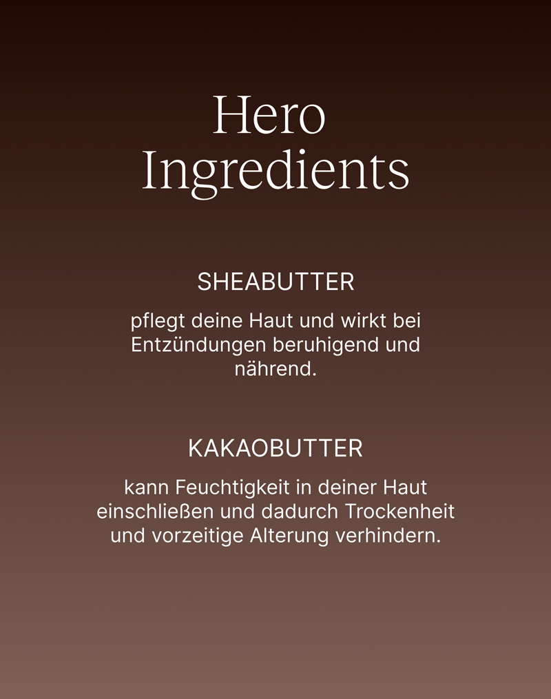 Comfort Mousse au Chocolat und Unscented