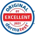 Seal with 'Original Dermatest Excellent 2021' certification.