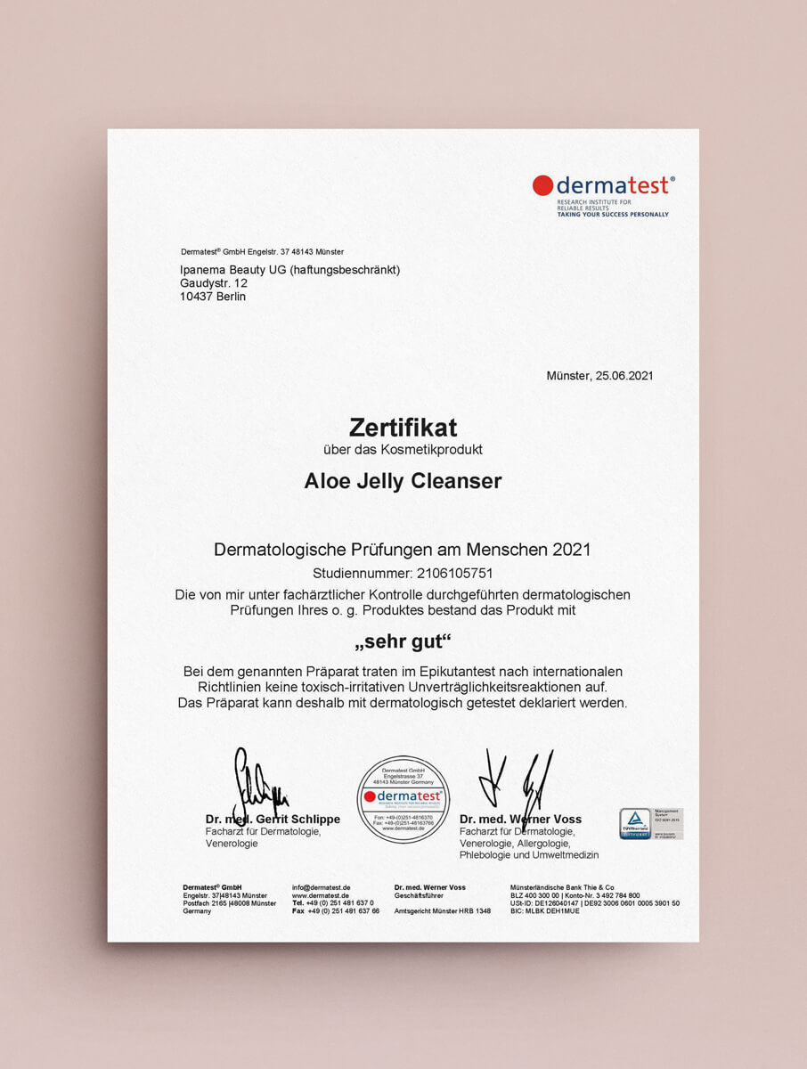 Delly Cleanser (weil der Dellen hat)